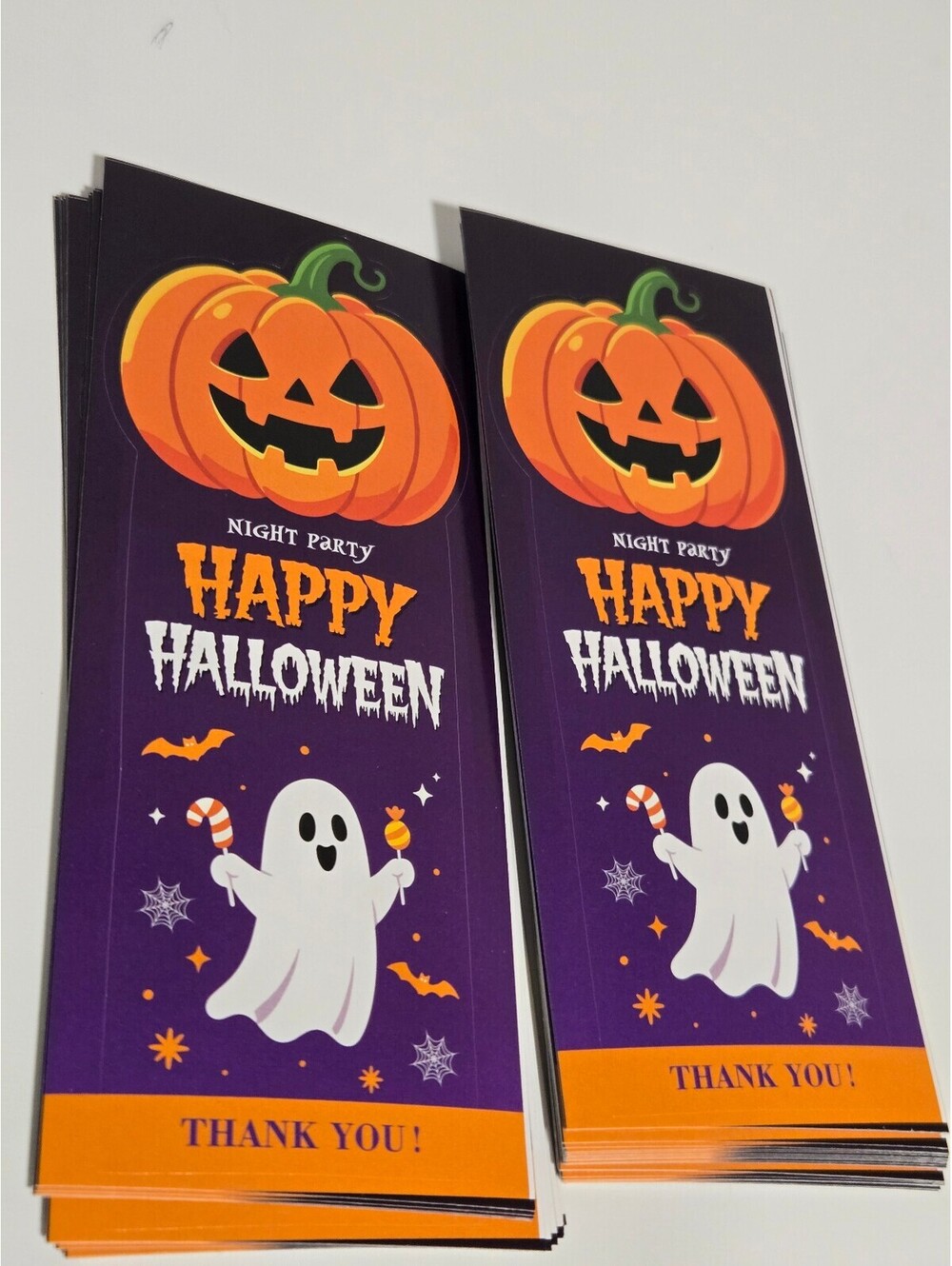 Halloween Pastry Box Sticker 25 pack